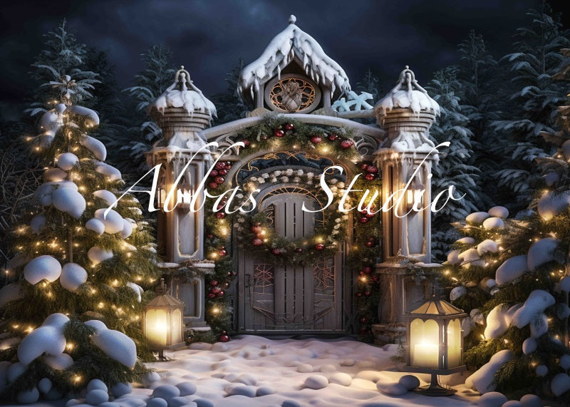 Kate Magische Weihnachten Tor Hintergrund von Abbas Studio