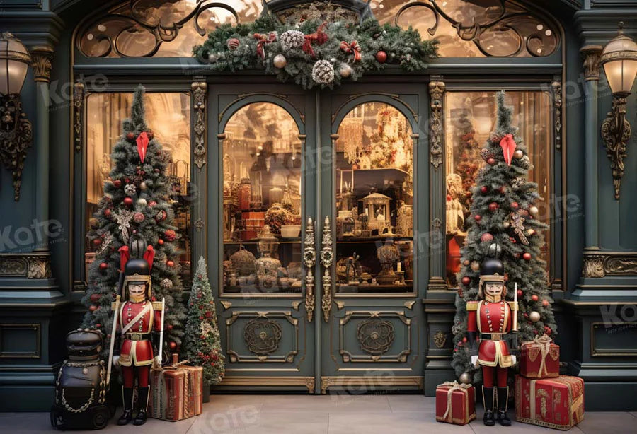 Kate Weihnachten Nussknacker Store Hintergrund von Emetselch