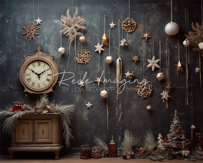 Kate Weihnachten Uhr Hintergrund Von Lidia Redekopp