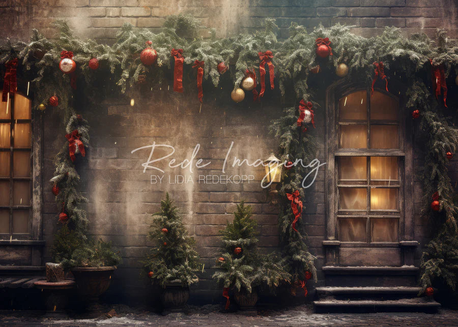 Kate Weihnachten Bänder & Schleifen Hintergrund Von Lidia Redekopp