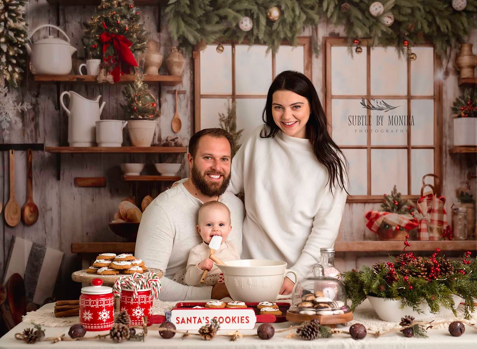 Kate Weihnachten Küche Hintergrund von Emetselch - Kate Backdrop.de