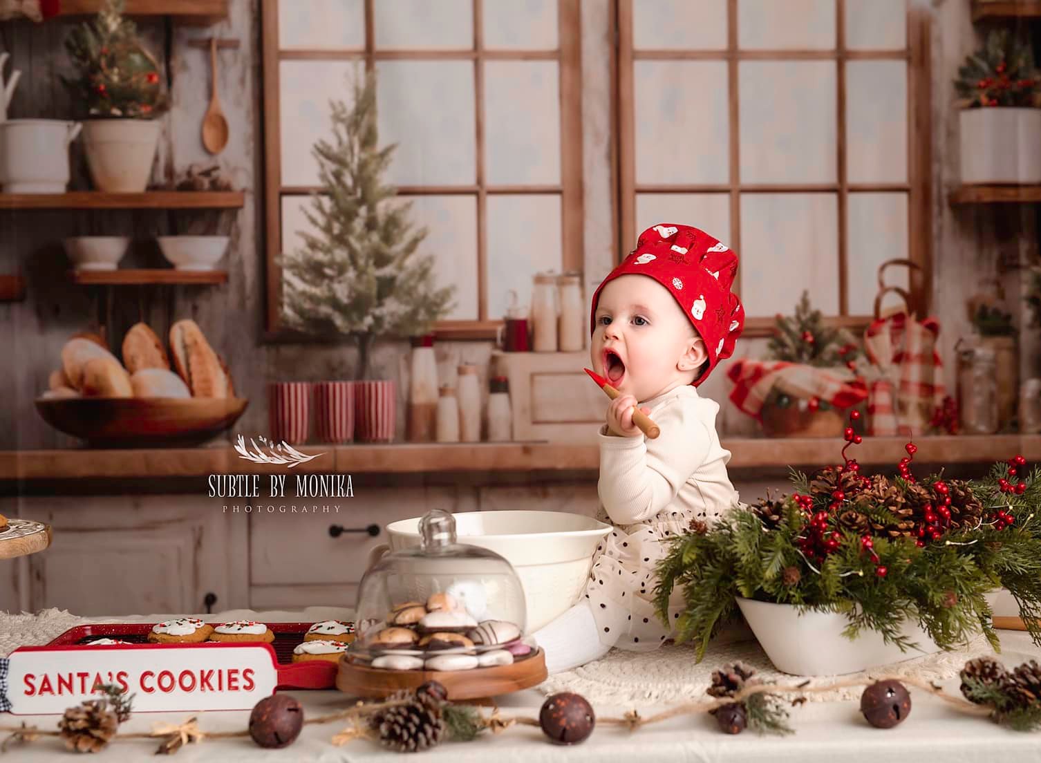 Kate Weihnachten Küche Hintergrund von Emetselch - Kate Backdrop.de