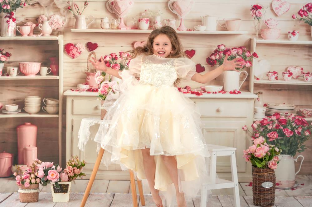 Kate Valentinstag Beige Küche Hintergrund von Emetselch - Kate Backdrop.de
