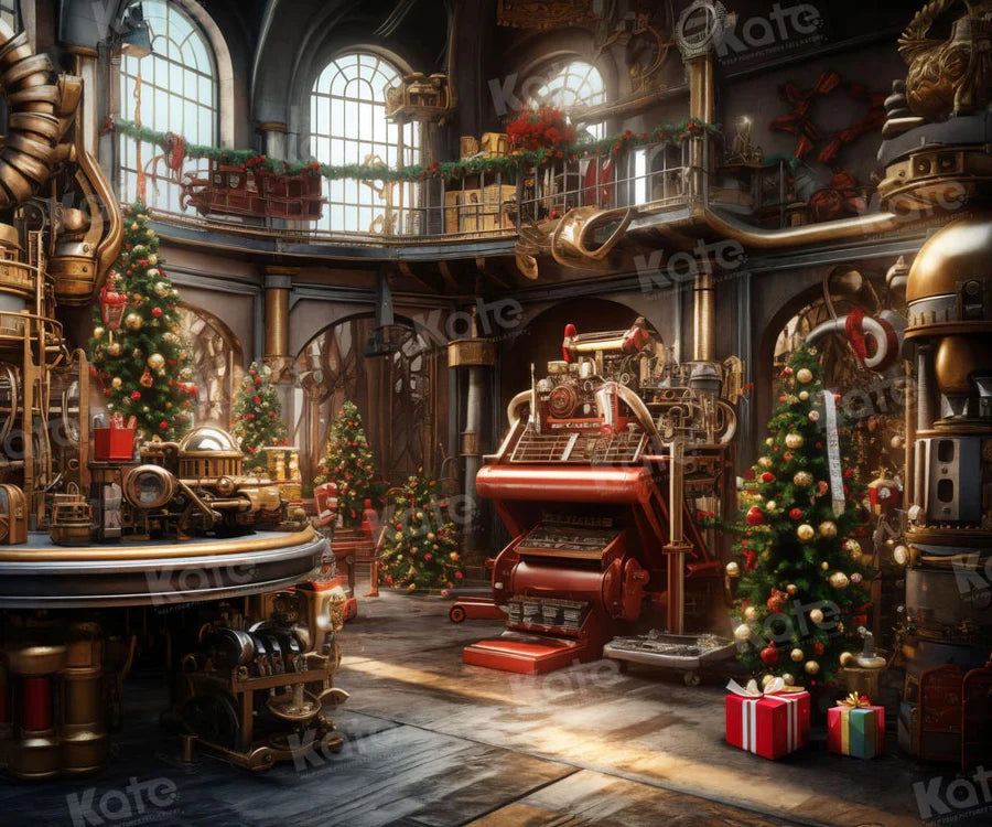 Kate Weihnachten Bogen Fenster Zimmer Hintergrund für Fotografie - Kate Backdrop.de