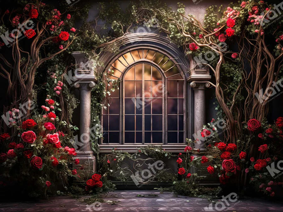 Kate Romantischer Hintergrund für das Fenster zum Valentinstag von Emetselch - Kate Backdrop.de