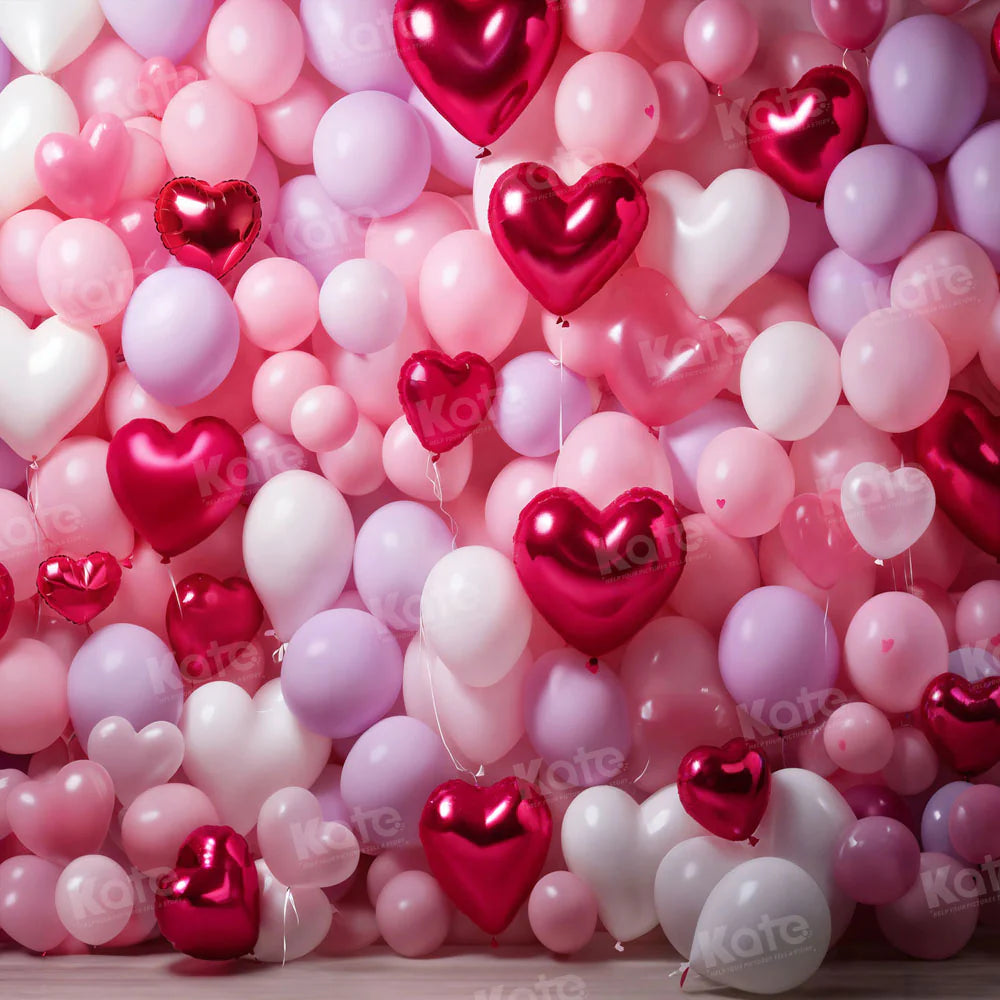 Kate Valentinstag Ballon Wand Hintergrund von Emetselch - Kate Backdrop.de