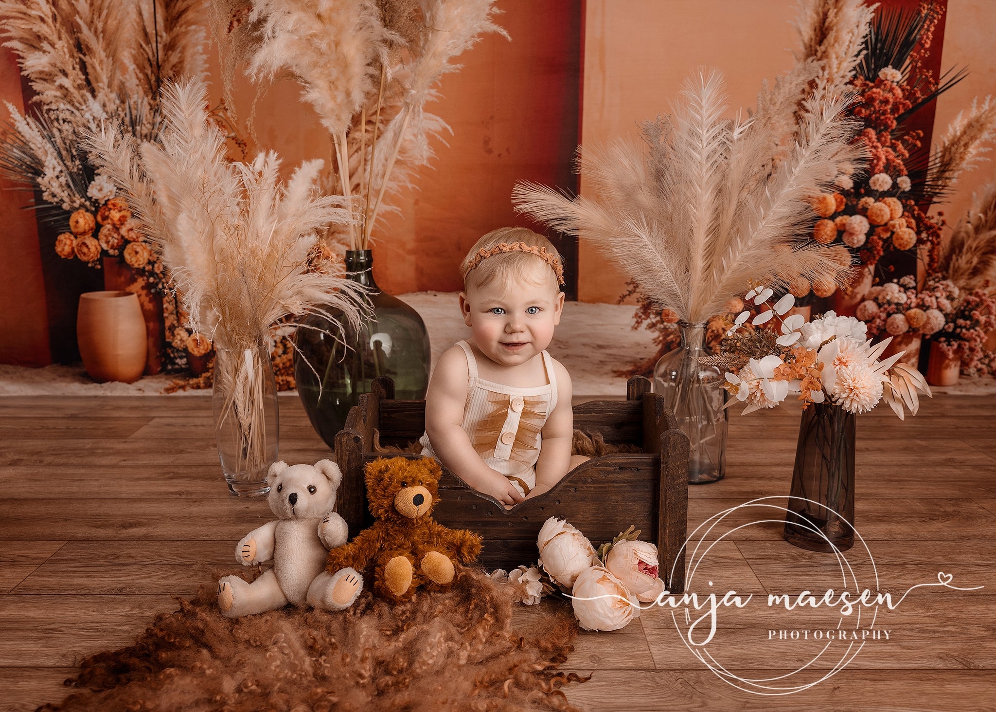 Kate Boho Blume Bogen Hintergrund von Emetselch - Kate Backdrop.de
