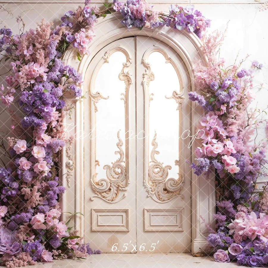 Kate Frühling Frische Blumen Retro Tür Hintergrund von Emetselch - Kate Backdrop.de