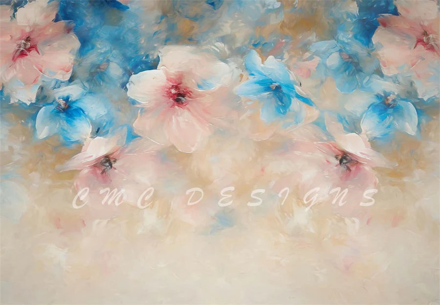 Kate Frühling Fine Art Blumen Tidings Hintergrund von Candice Compton
