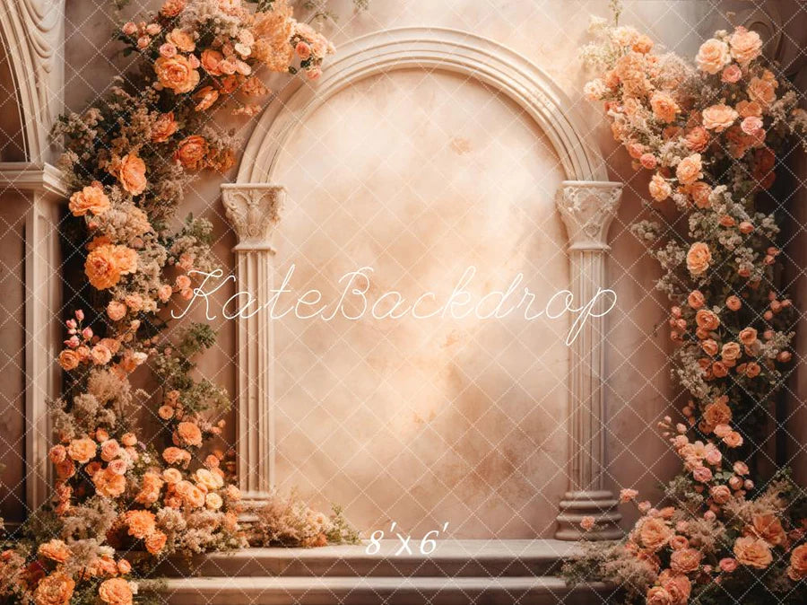 Kate Moderner Blumenbogen Wandhintergrund von Emetselch - Kate Backdrop.de