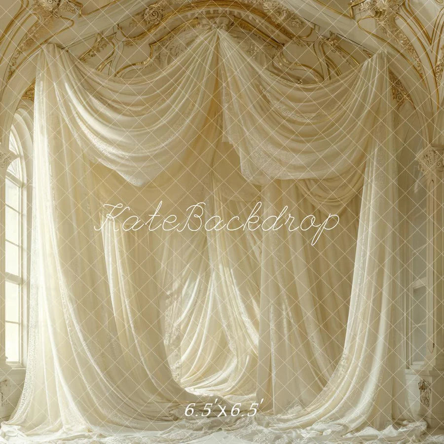 Kate Palast Vorhang Fenster Zimmer Hintergrund von Chain Photography - Kate Backdrop.de