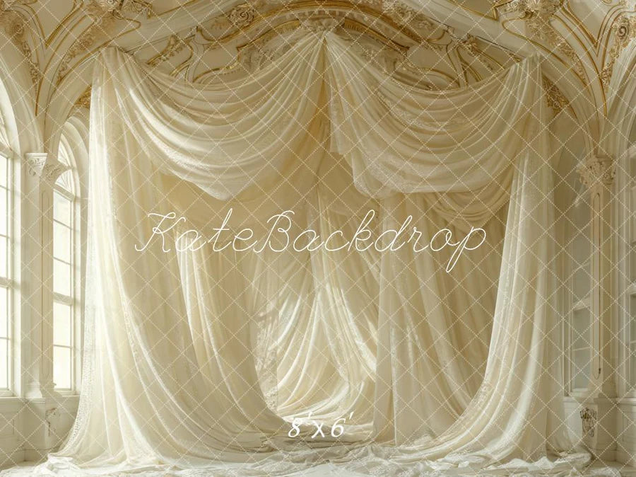 Kate Palast Vorhang Fenster Zimmer Hintergrund von Chain Photography - Kate Backdrop.de