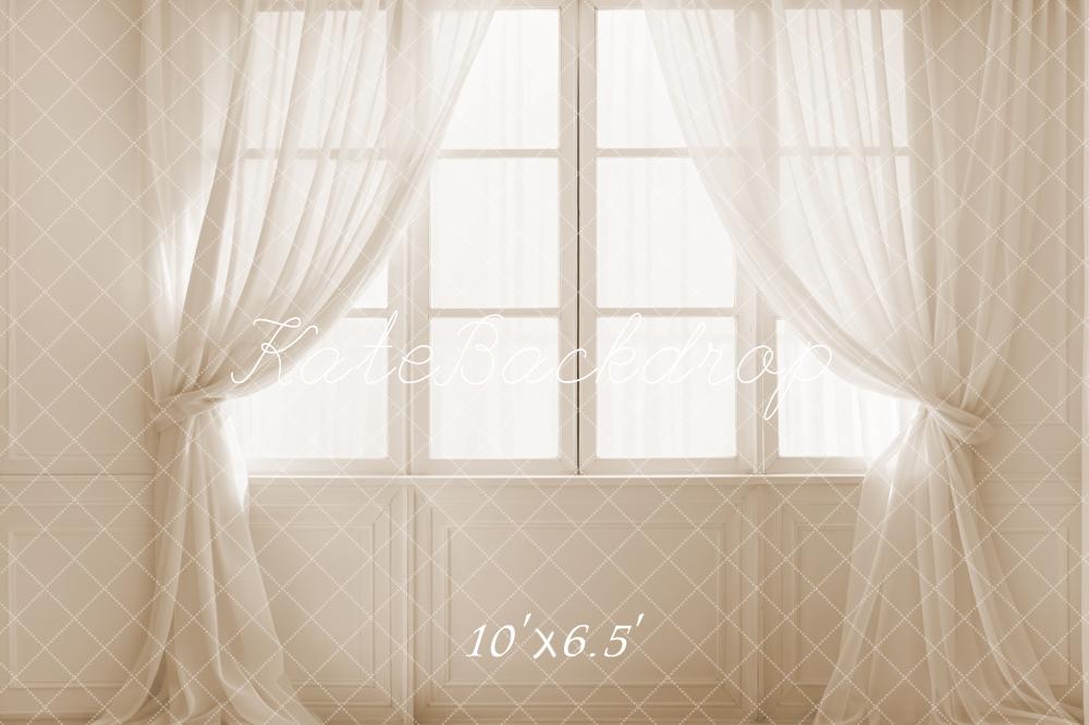 Kate Weißer Vorhang Vintage Fenster Hintergrund Entworfen von Emetselch - Kate Backdrop.de