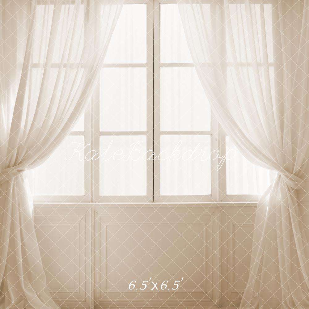 Kate Weißer Vorhang Vintage Fenster Hintergrund Entworfen von Emetselch - Kate Backdrop.de