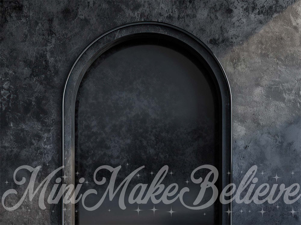 Kate Black Wand Bogen Hintergrund Entworfen von Mini MakeBelieve - Kate Backdrop.de
