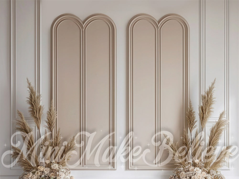Kate Muttertag Doppelbogen Boho Hintergrund Entworfen von Mini MakeBelieve - Kate Backdrop.de