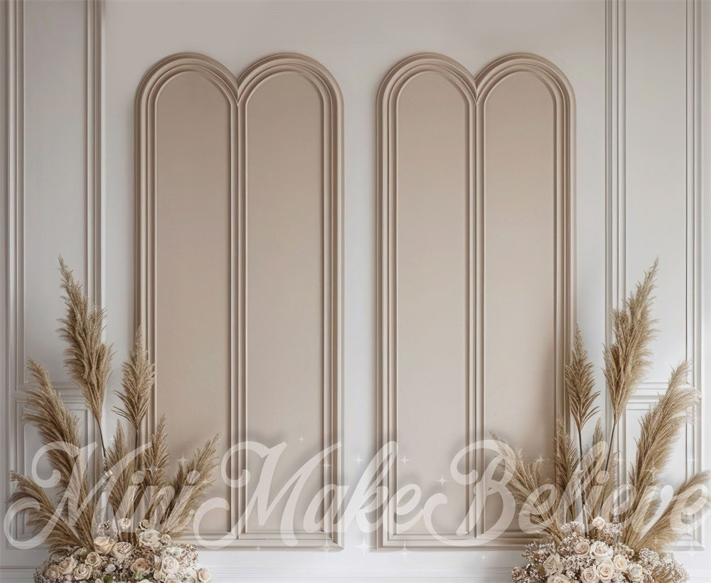 Kate Muttertag Doppelbogen Boho Hintergrund Entworfen von Mini MakeBelieve - Kate Backdrop.de