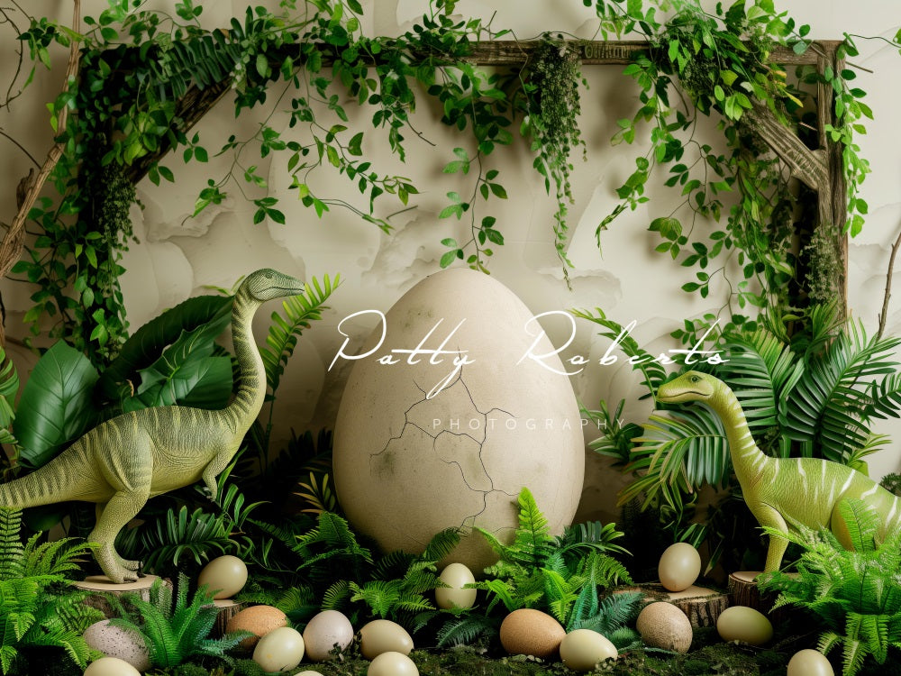 Kate Dinosaurier-Brutei Hintergrund Entworfen von Patty Robert