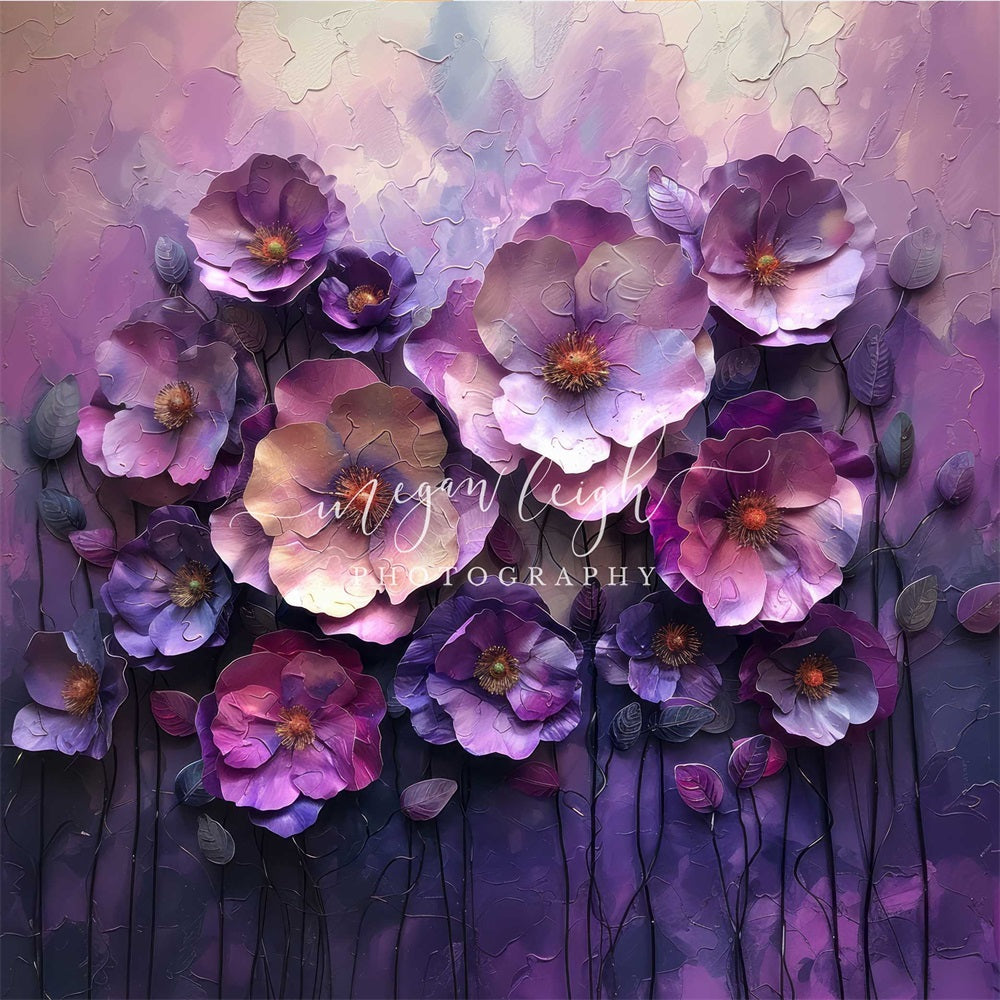 Kate Lavendelputz Blumen Hintergrund von Megan Leigh Photography - Kate Backdrop.de