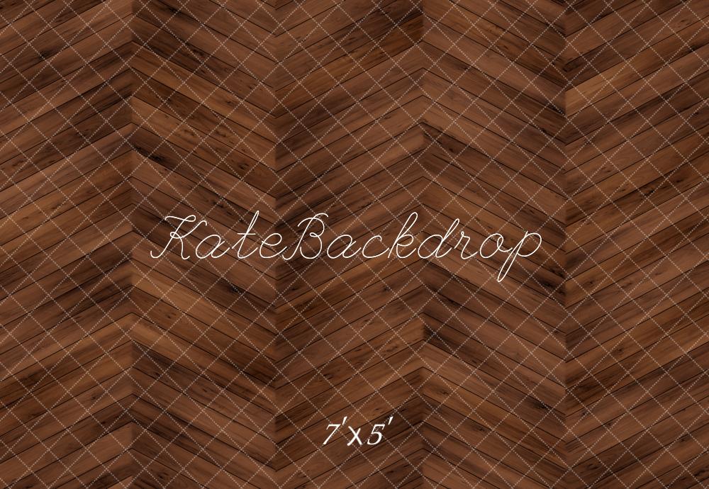 Kate Dunkelbrauner Holzboden Hintergrund Entworfen von Kate Image - Kate Backdrop.de