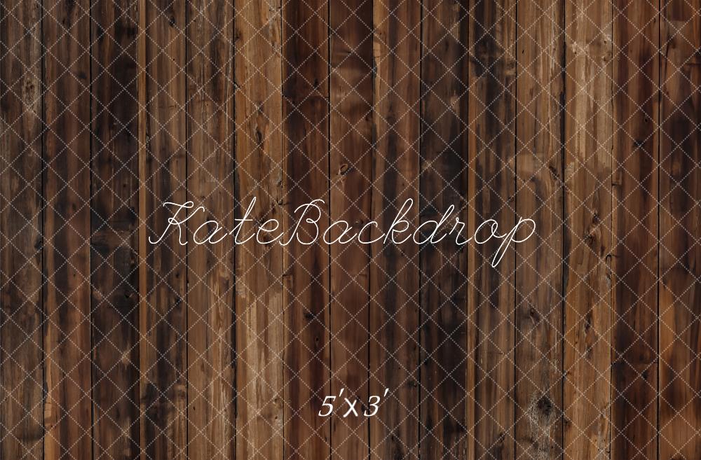 Kate Dunkelbrauner Alter Holzboden Hintergrund Entworfen von Kate Image - Kate Backdrop.de