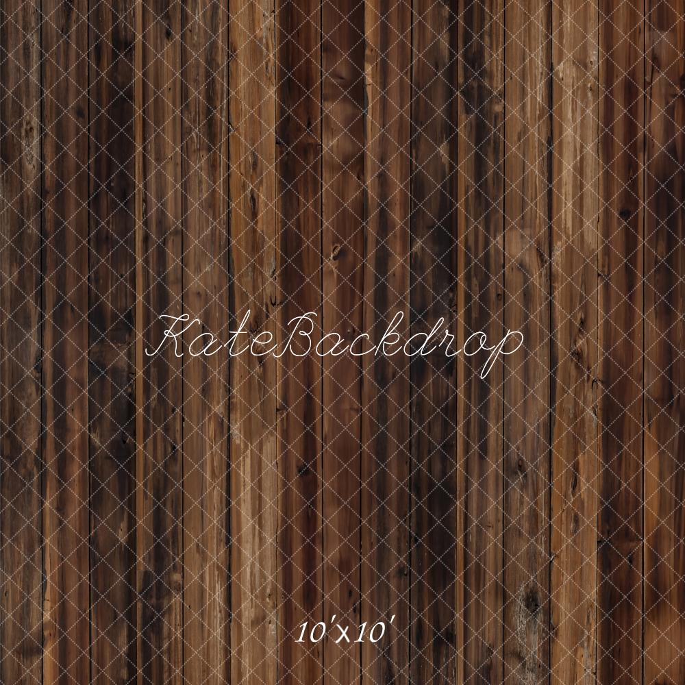 Kate Dunkelbrauner Alter Holzboden Hintergrund Entworfen von Kate Image - Kate Backdrop.de
