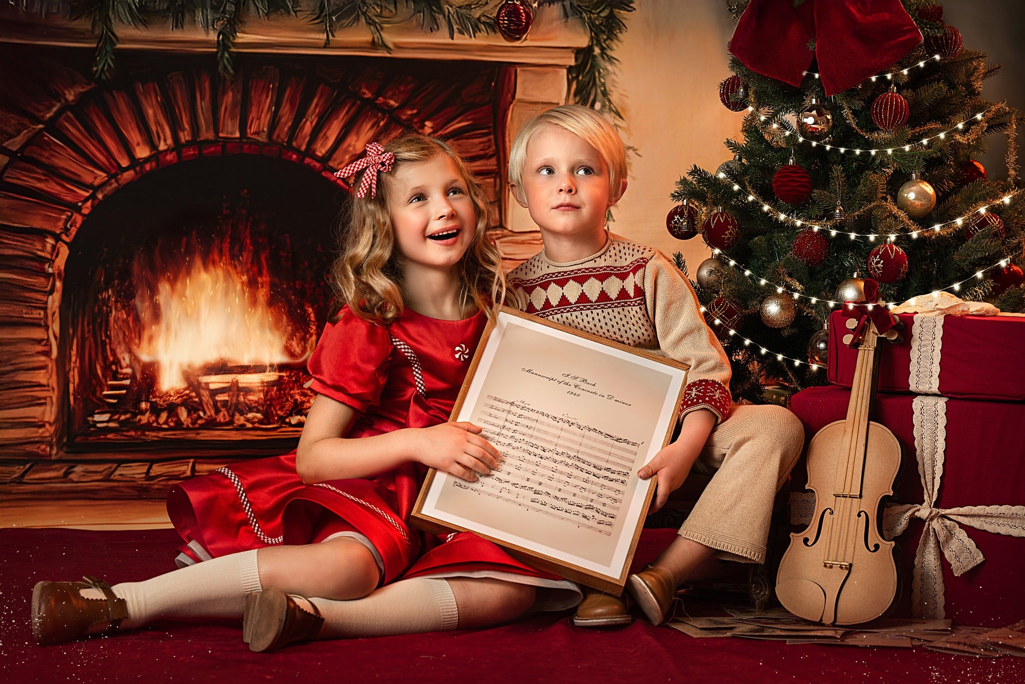 Kate Weihnachten-Baum Kamin Geschenkbox von GQ
