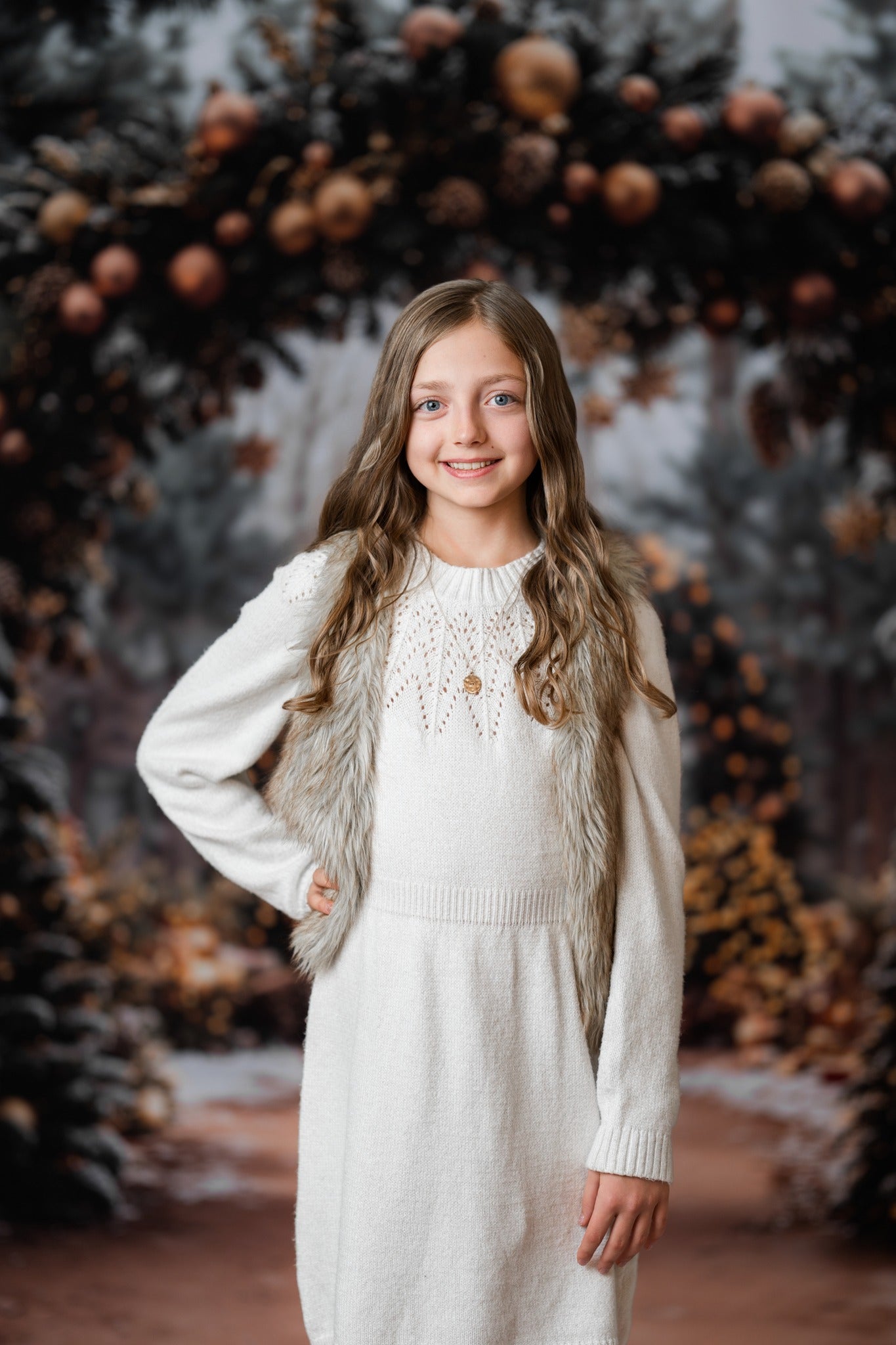 Kate Weihnachtsbaum Torbogen Wald Hintergrund - Kate Backdrop.de