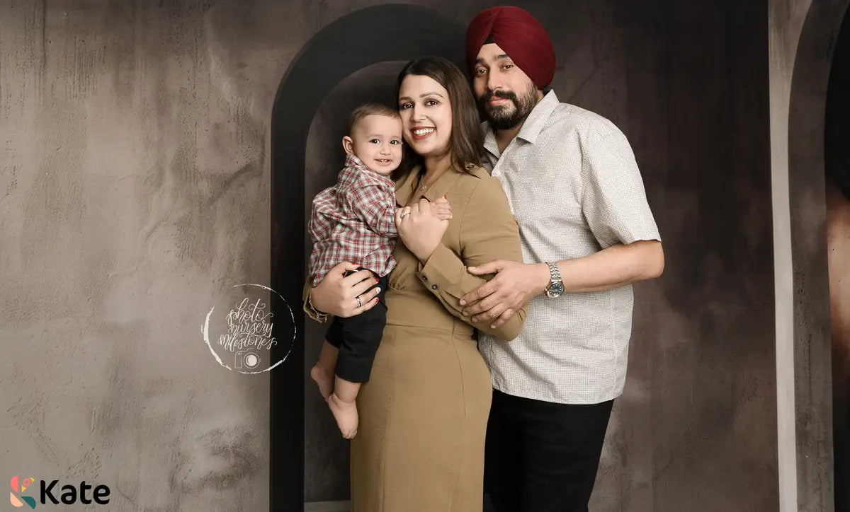 Kate Abstrakte Bögen Stein Textur Hintergrund Entworfen von Mini MakeBelieve