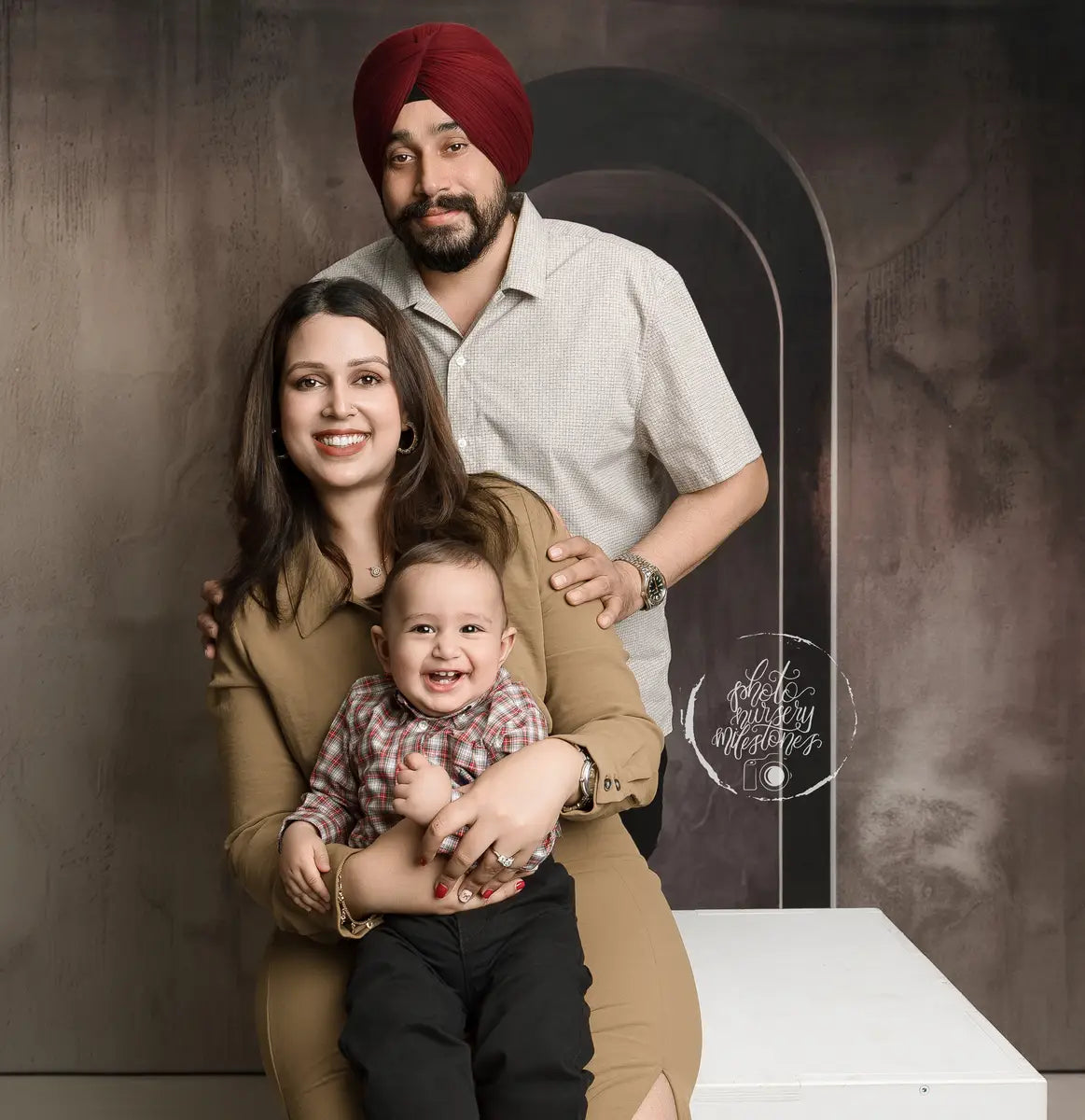 Kate Abstrakte Bögen Stein Textur Hintergrund Entworfen von Mini MakeBelieve