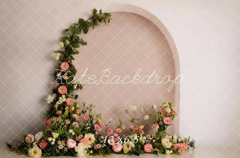 Kate Blumenbogen Frühling Hintergrund von Mandy Ringe Fotografie - Kate Backdrop.de