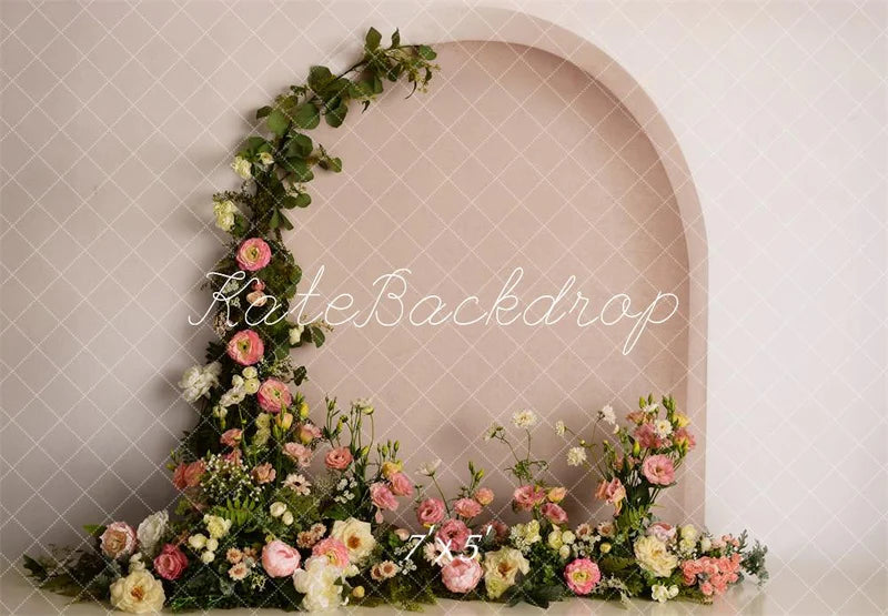Kate Blumenbogen Frühling Hintergrund von Mandy Ringe Fotografie - Kate Backdrop.de