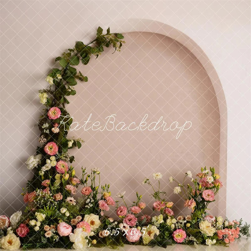 Kate Blumenbogen Frühling Hintergrund von Mandy Ringe Fotografie - Kate Backdrop.de