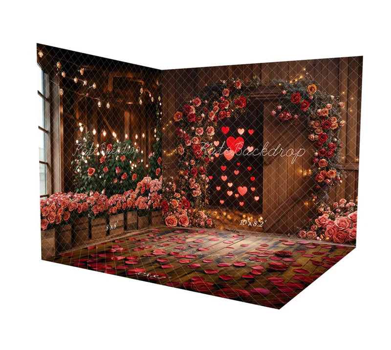 Kate Valentinstag-Blumenkabine Zimmer Set - Kate Backdrop.de