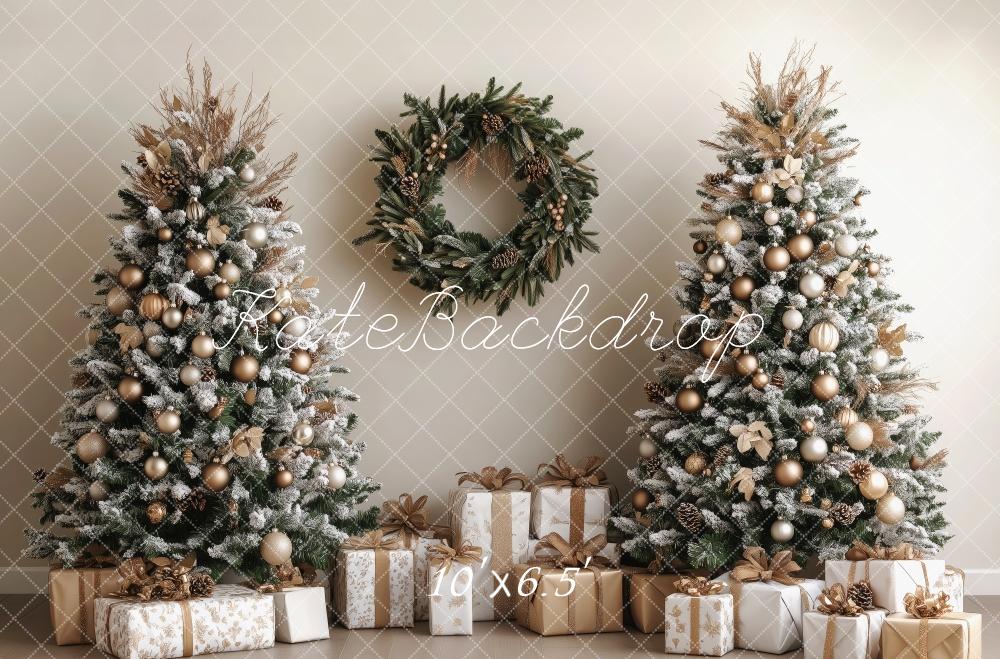 Kate Weihnachten Baumkamin Sterne Hintergrund von Patty Roberts - Kate Backdrop.de