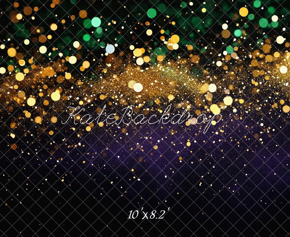 ⚡Blitzangebote #3-Kate Glitter Bokeh Schwarz Hintergrund - Kate Backdrop.de