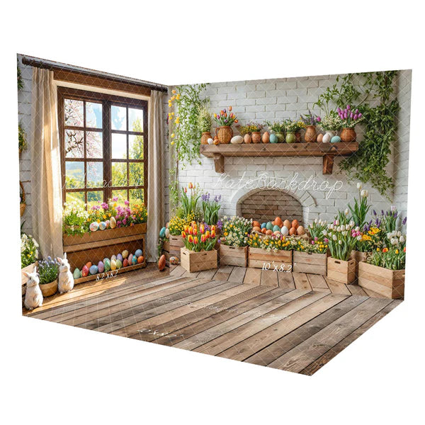 Kate Ostern Blumeneier Holzkisten Zimmer Set - Kate Backdrop.de