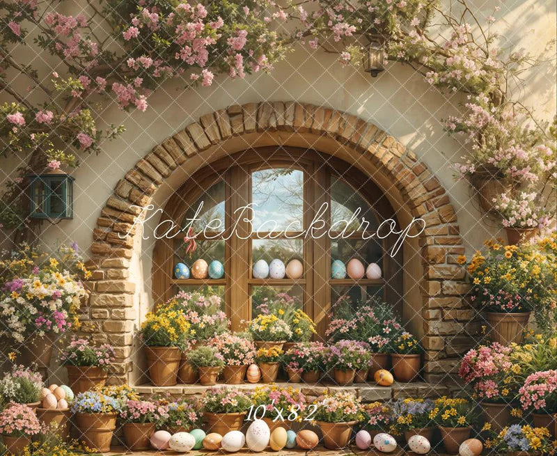 🔥50%OFF-Kate Ostern Blumenbogen Fenster Außen Hintergrund - Kate Backdrop.de