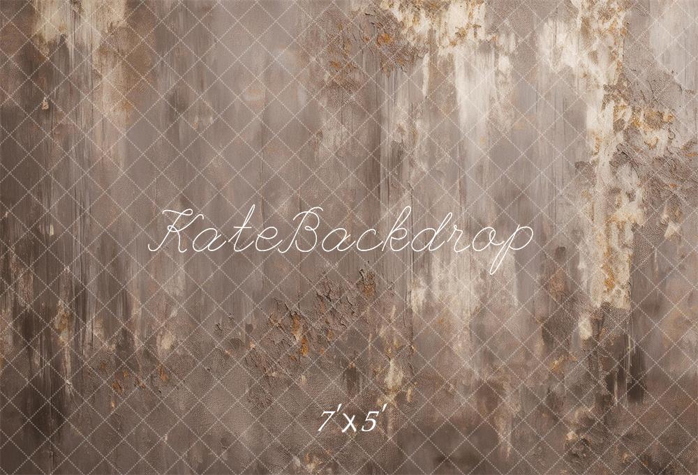 🔥50%OFF-Kate Abstrakte Textilstruktur Grau Braun Hintergrund - Kate Backdrop.de