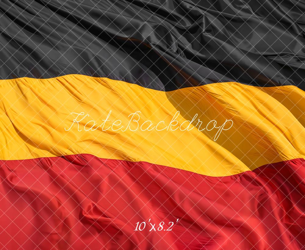 Kate Deutsche Flagge Nationalfeiertag Hintergrund entworfen von Chain Photography - Kate Backdrop.de