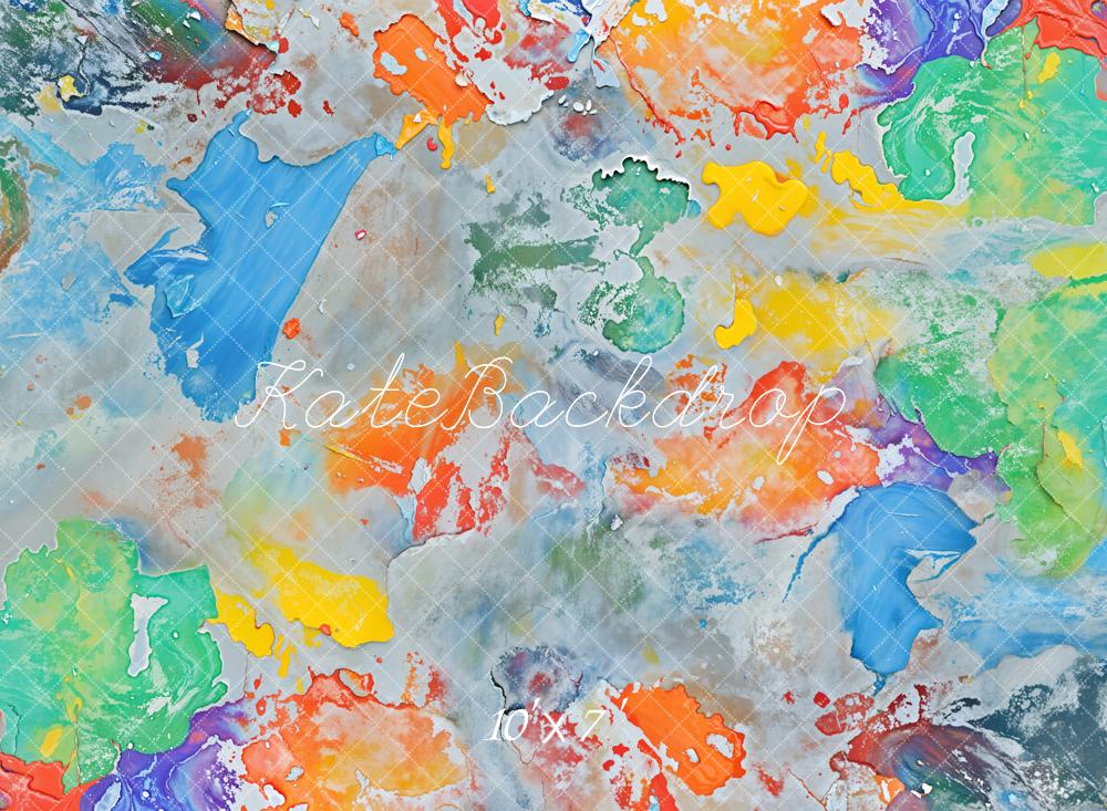 Kate Farbenfrohe Textur Vinyl Hintergrund Boden