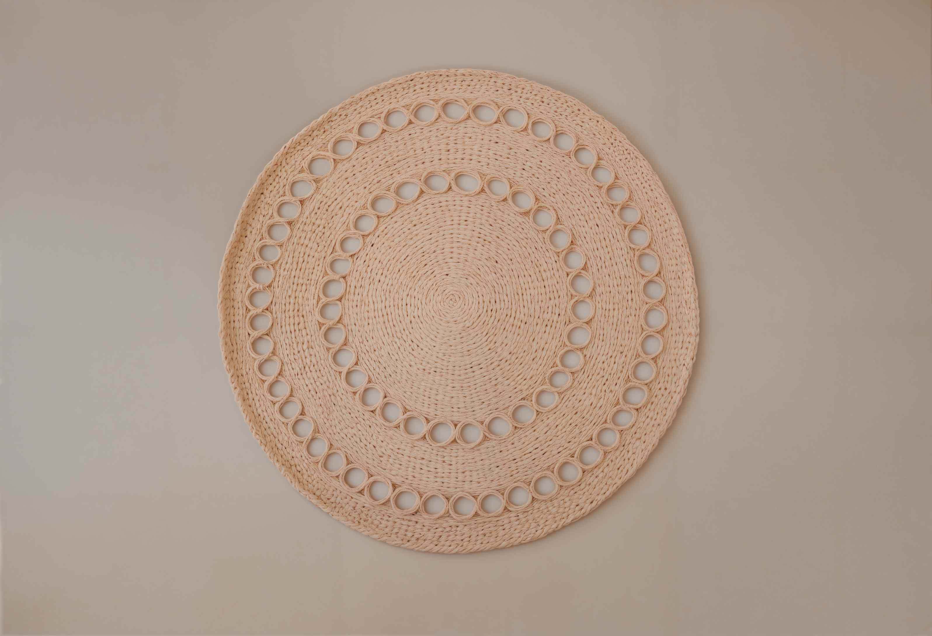 Kate Boho Rattan Teppich Beige Boden Vinyl Hintergrund - Kate Backdrop.de