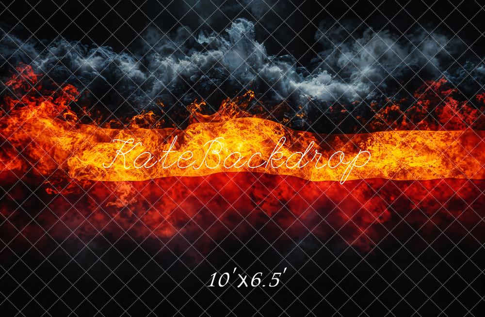 ⚡Blitzangebote #1-Kate Deutsche Flagge Nationalfeiertag Sport Flamme Hintergrund Fleece Hintergrund - Kate Backdrop.de