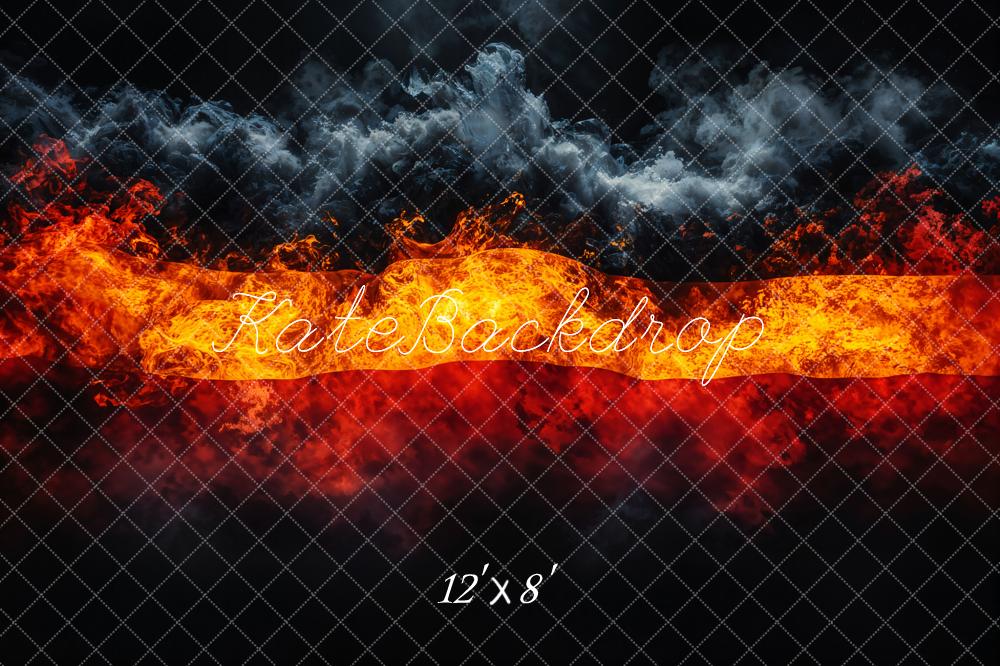 ⚡Blitzangebote #1-Kate Deutsche Flagge Nationalfeiertag Sport Flamme Hintergrund Fleece Hintergrund - Kate Backdrop.de