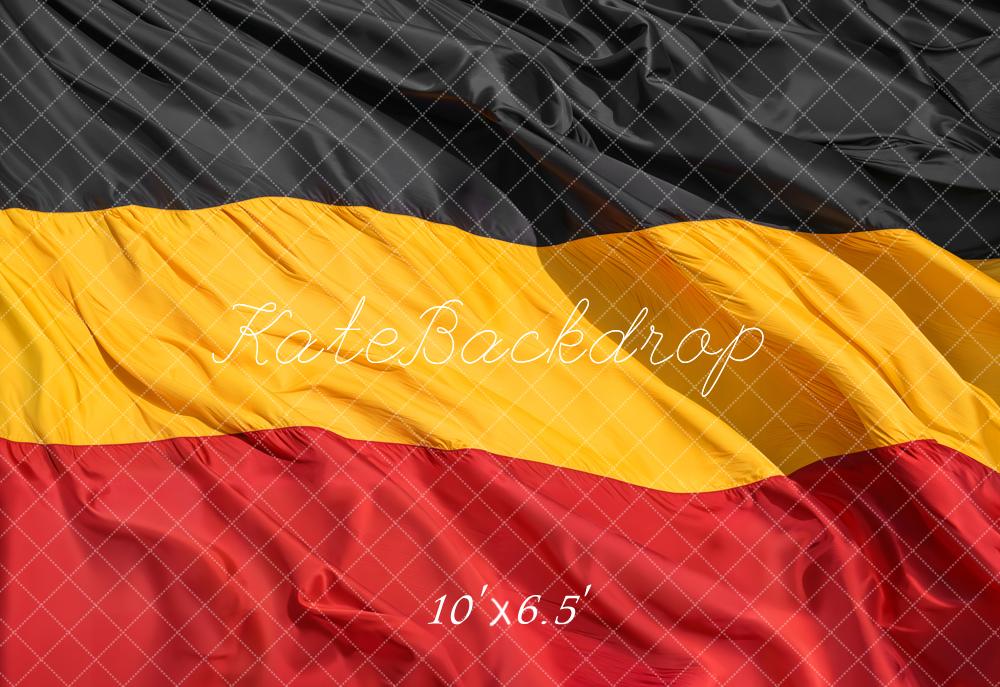 Kate Deutsche Flagge Nationalfeiertag Fleece Hintergrund Entworfen von Chain Photography - Kate Backdrop.de