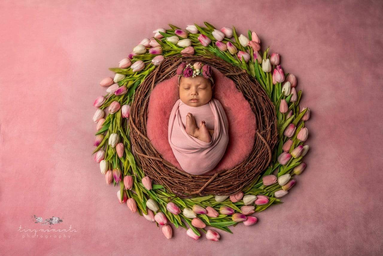 Katebackdrop锛欿ate Fine Art Pink Tones Abstract Texture Backdrop designed by Veronika Gant