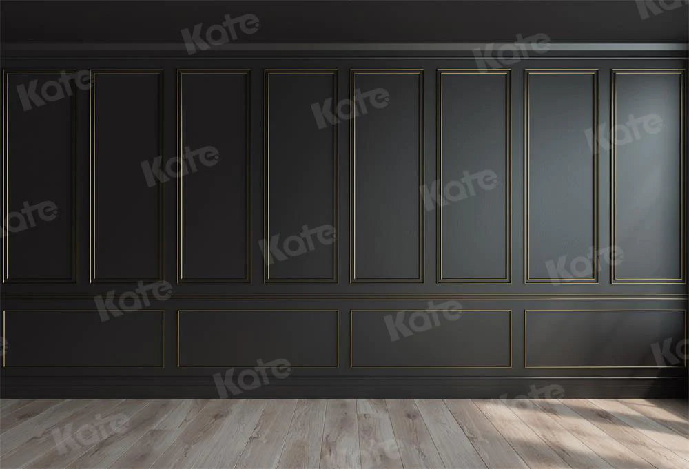 Kate Dunkle Wand mit Boden Hintergrund schwarz für Fotografie