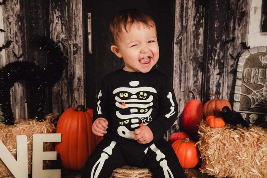 Kate Gespenstische Halloween Scheune Hintergrund von Mandy Ringe Photography - Kate Backdrop.de