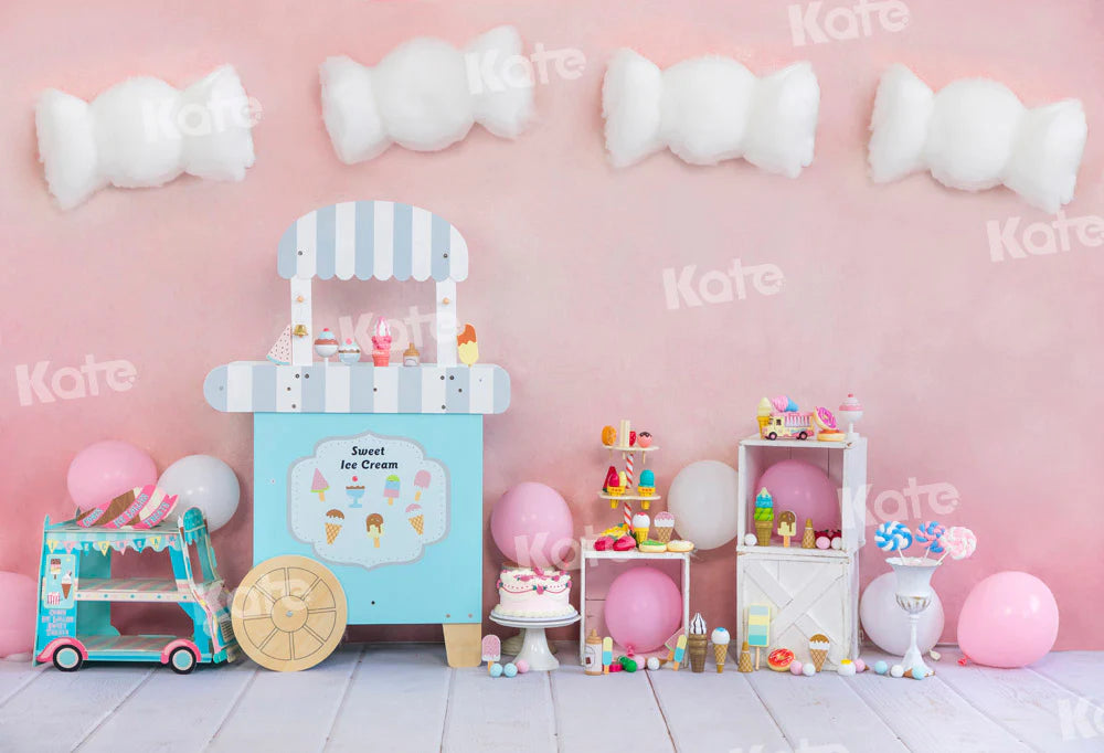 Kate Süßer Eiscreme Hintergrund Cake Smash von Emetselch