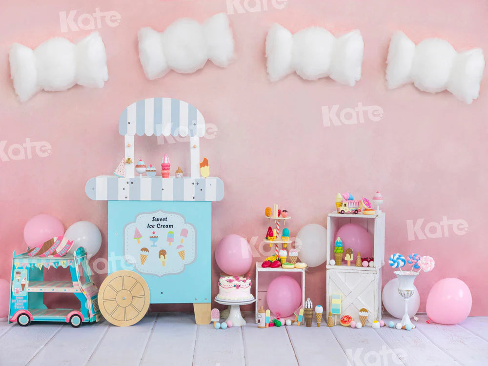 Kate Süßer Eiscreme Hintergrund Cake Smash von Emetselch
